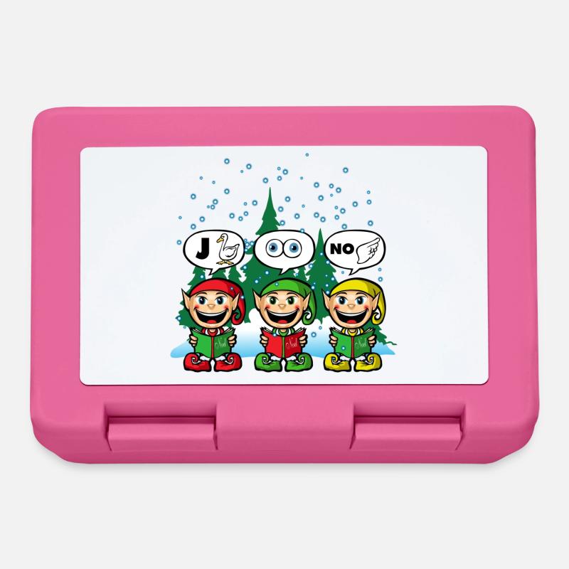 joyeux noel - Lunchbox - pink