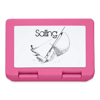 sailing - Lunchbox - pink - Front