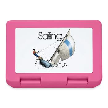 sailing - Lunchbox - pink - Front