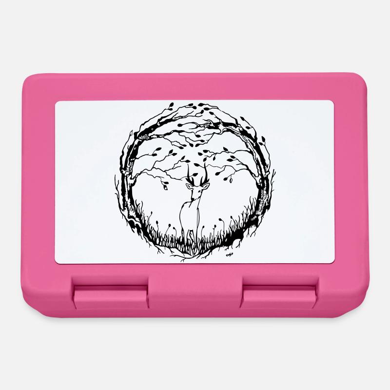 The forest - Lunchbox - pink