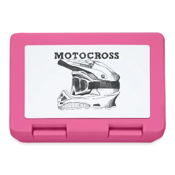 Motocross - Lunchbox - pink - Front