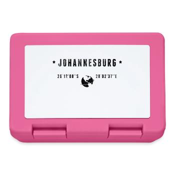 Johannesburg - Brotdose - Pink - Vorne