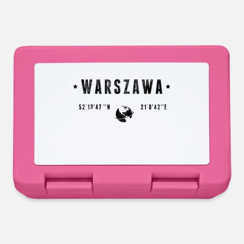 Warszawa - Brotdose - Pink