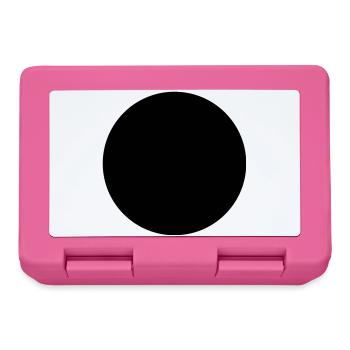 Fußball, Ball, Fußie, WM, Bundesliga - Brotdose - Pink - Vorne