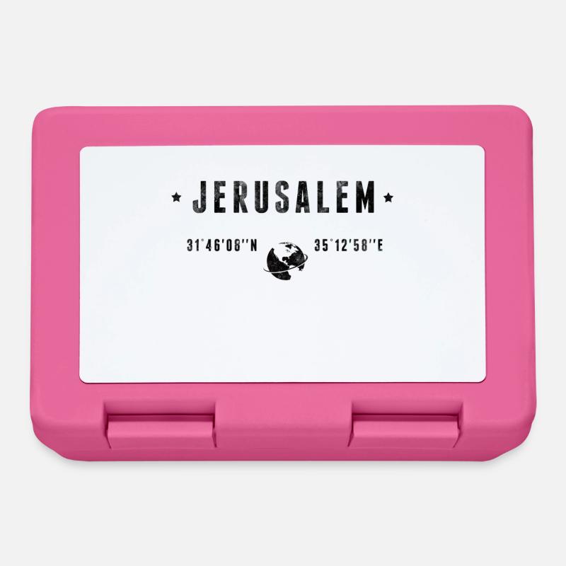 Jérusalem - Brotdose - Pink