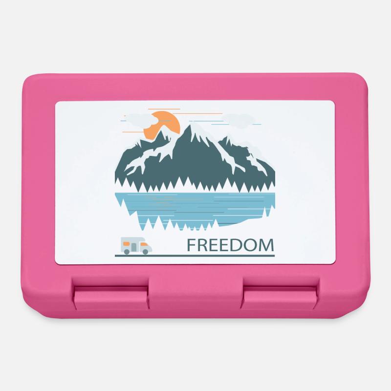 Camping - Brotdose - Pink