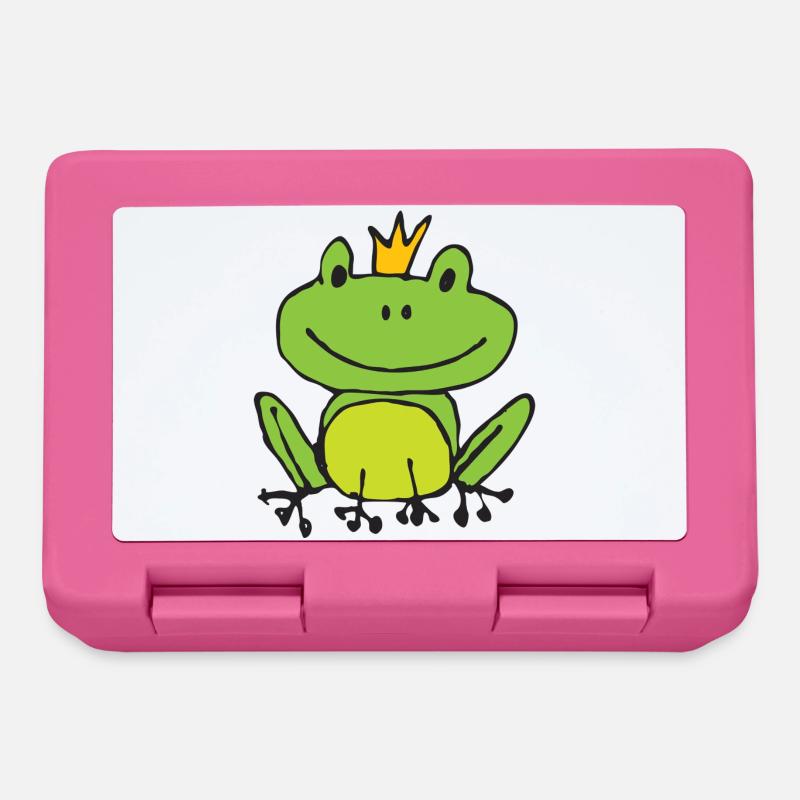 Grenouille ou prince ? - Boîte à goûter - rose