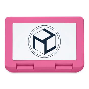 Antahkarana Symbol, Sacred Geometry - Lunchbox - pink - Front