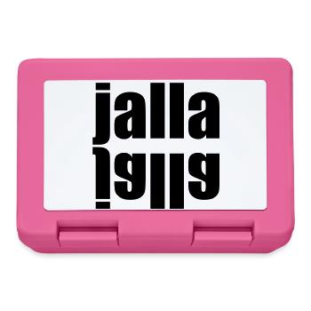 Jalla jalla | schnell schnell - Lunchbox - pink - Front