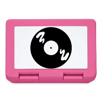 Music Record - Lunchbox - pink - Front