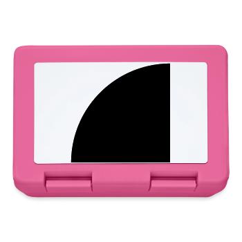 Viertelkreis - Brotdose - Pink - Vorne