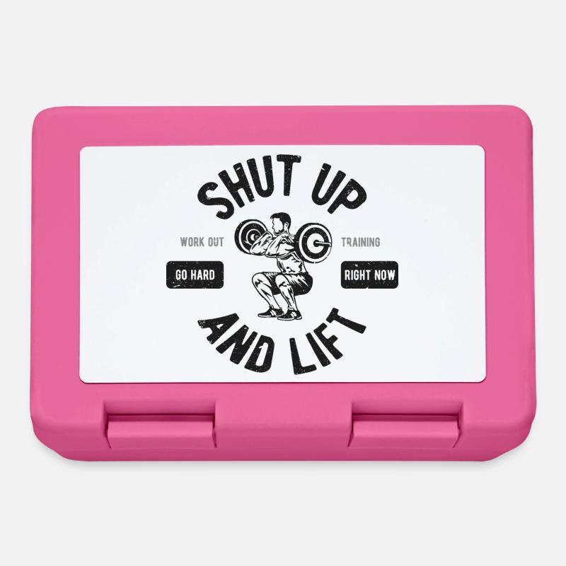 Shut Up And Lift - Brotdose - Pink