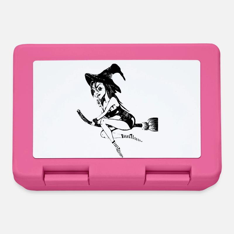 witch1 - Brotdose - Pink