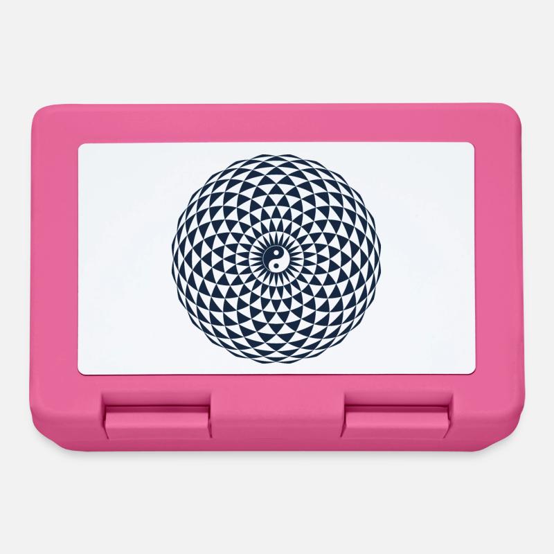 Torus, Géométrie Sacrée - Boîte à goûter - rose