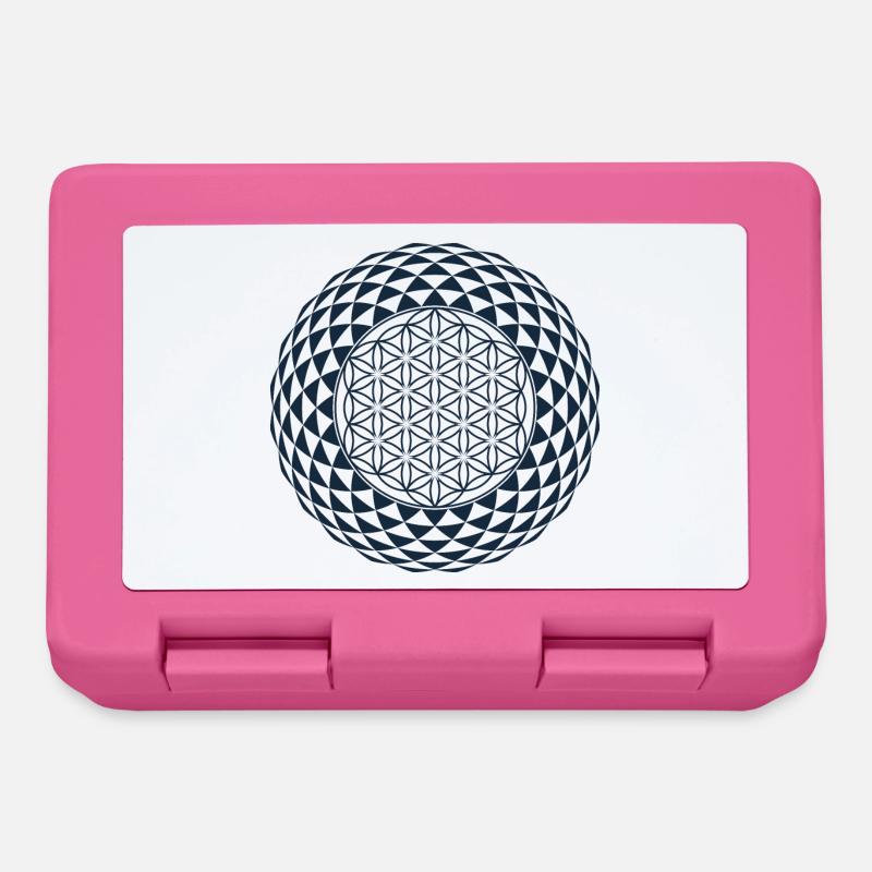 Torus, Sacred Geometry - Lunchbox - pink