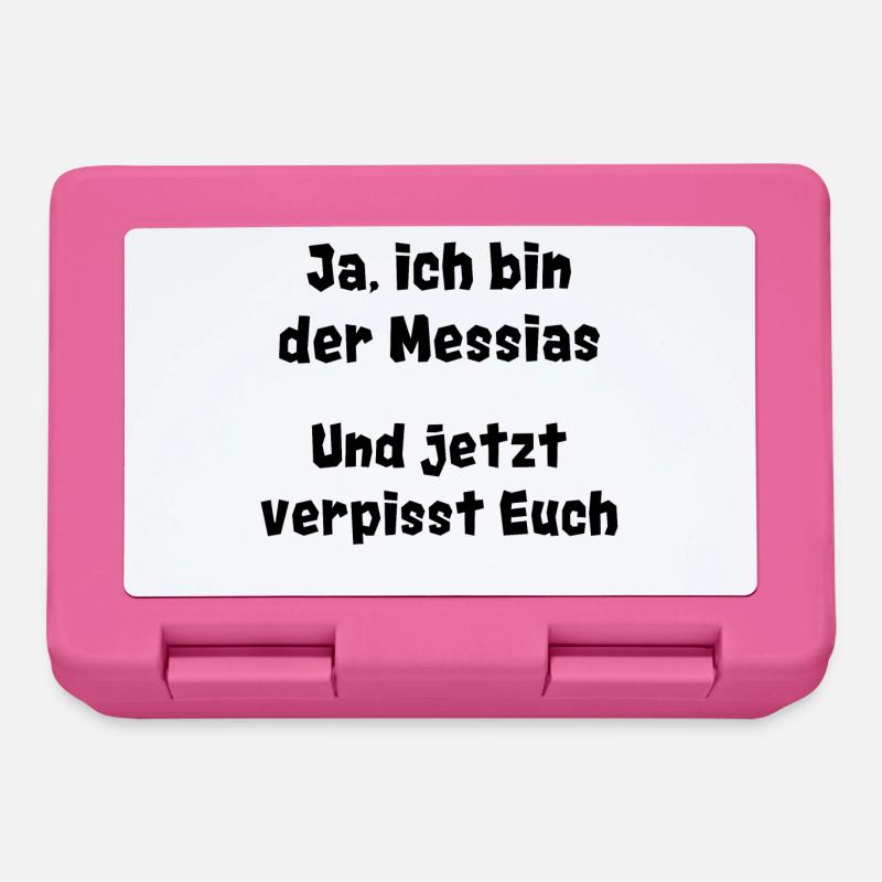 Messias - Boîte à goûter - rose