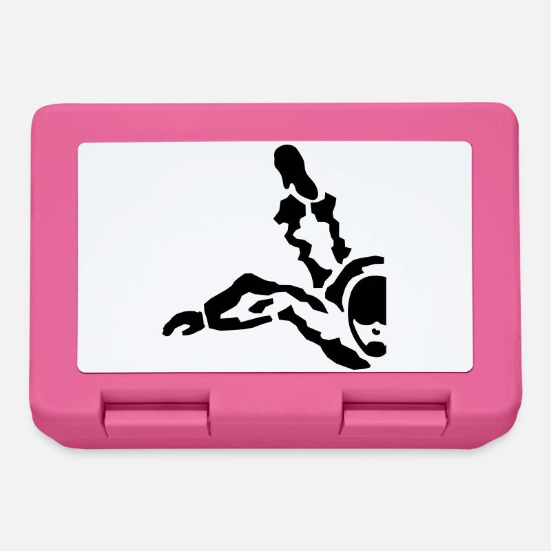 skydiver - Brotdose - Pink