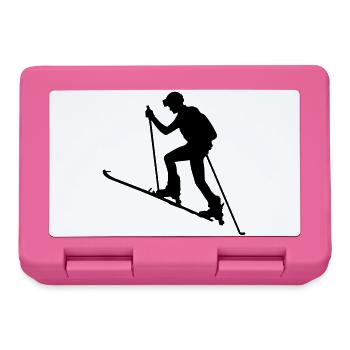 skialpinism - Boîte à goûter - rose - Devant