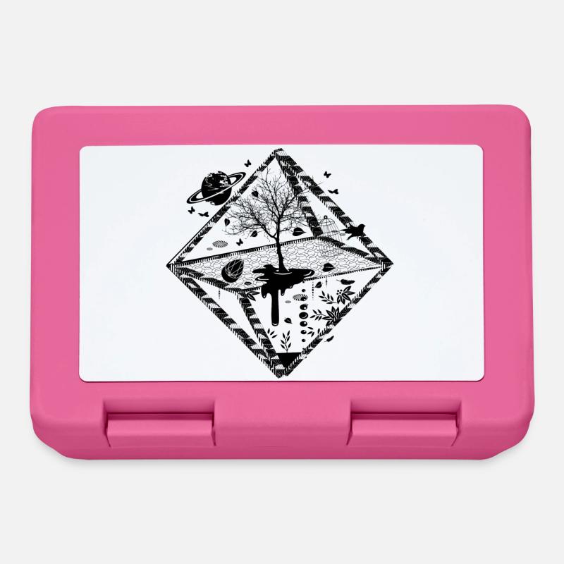 A surrealistic object - Lunchbox - pink