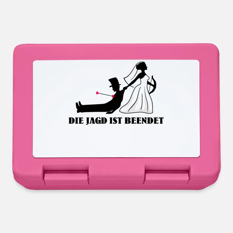 Cooler Spruch Junggesellinnenabschied Hochzeit - Brotdose - Pink