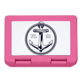 PL22 Marine Anchor - Lunchbox - pink - Front