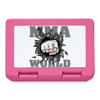 MMA Faust Symbol Kampfsport Illustration icon Logo - Brotdose - Pink - Vorne