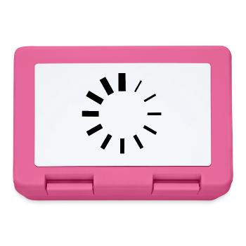 Loading - Logo - Brotdose - Pink - Vorne