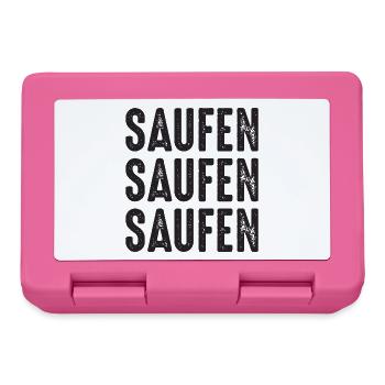 Alkoholiker - Brotdose - Pink - Vorne