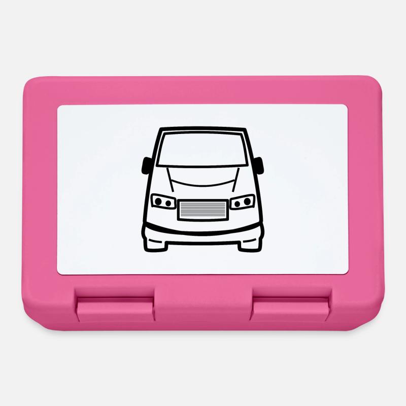Transporter Van - Brotdose - Pink