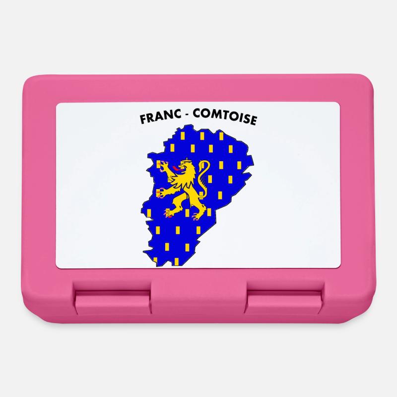 franc-comtoise - Boîte à goûter - rose