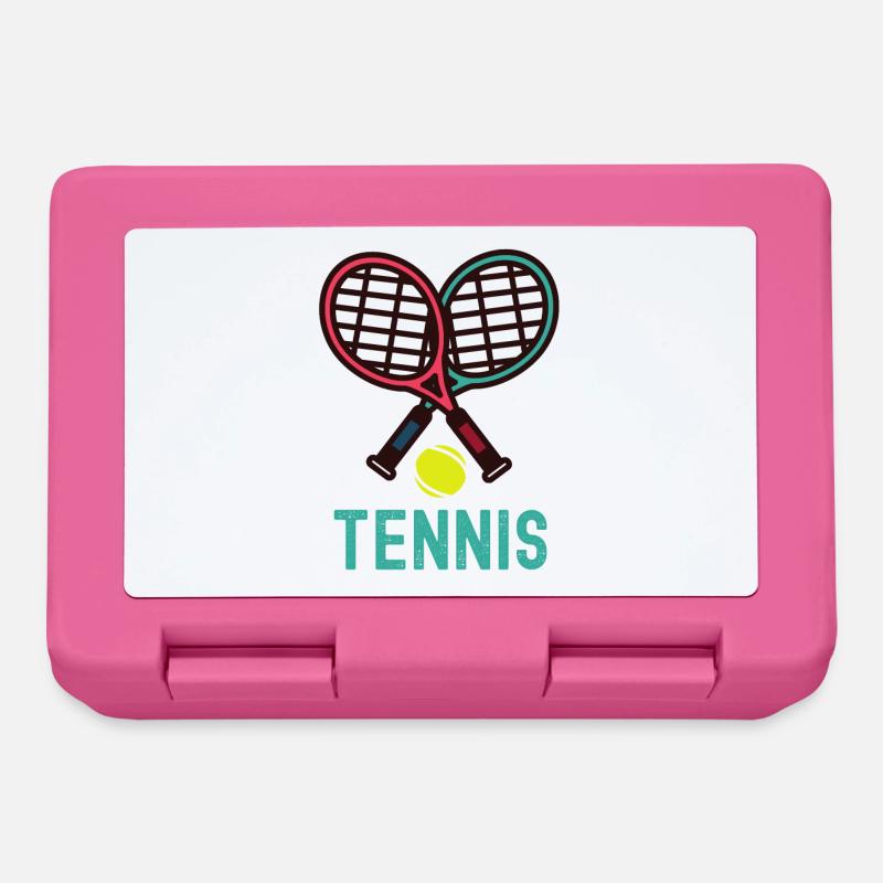 Tennis - Brotdose - Pink