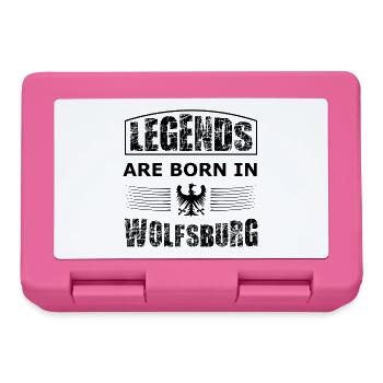 Wolfsburg Legenden - Brotdose - Pink - Vorne