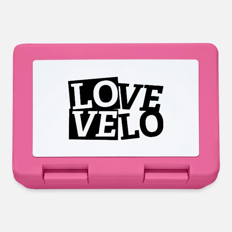 LOVE Velo - Boîte à goûter - rose
