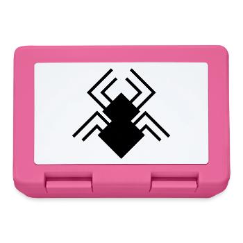 Spider-Man Logo - Brotdose - Pink - Vorne