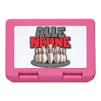 All Nines - Lunchbox - pink - Front
