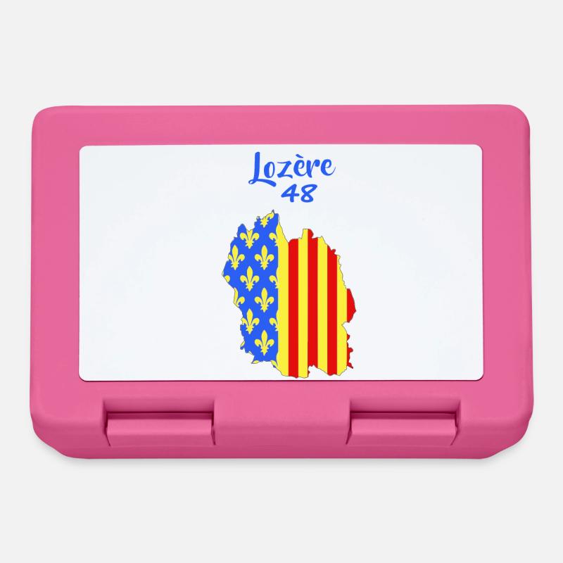 Lozère - Boîte à goûter - rose