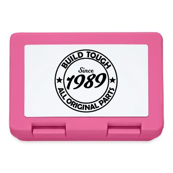 Born in 1989 - Lunchbox - pink - Front