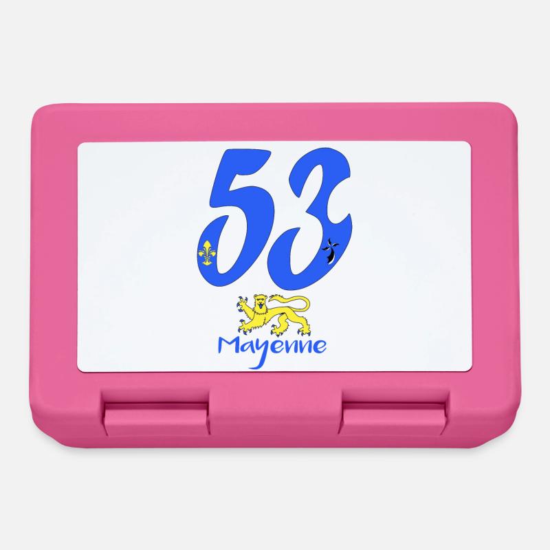 Mayenne - Boîte à goûter - rose