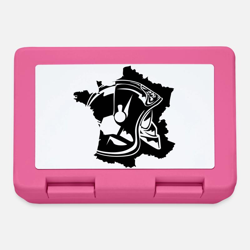 casque sp carte - Boîte à goûter - rose