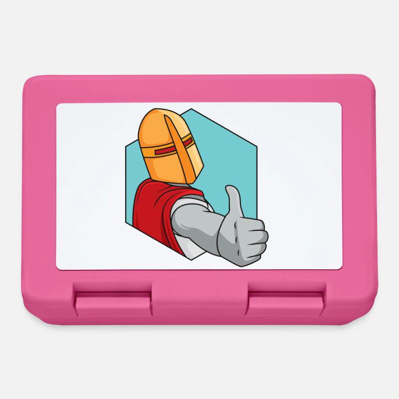 Ritter Daumen Hoch - Brotdose - Pink