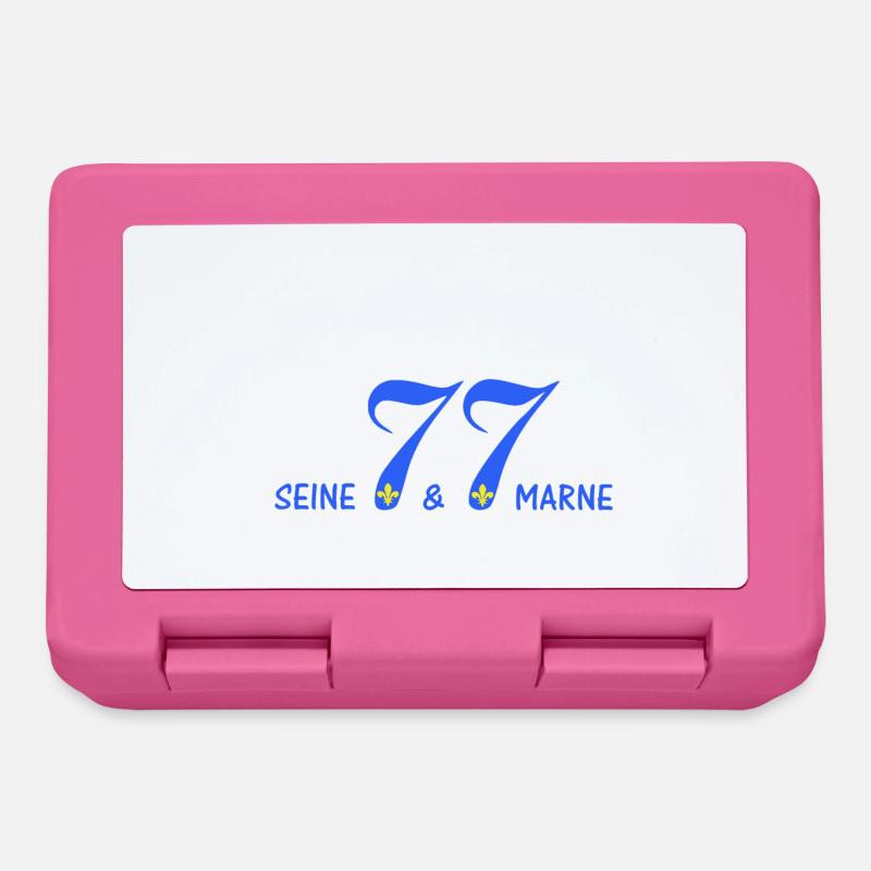Seine et marne - Boîte à goûter - rose