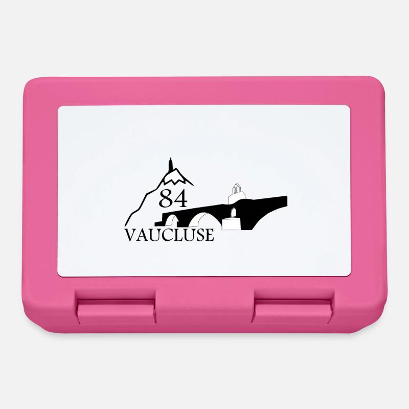 Vaucluse - Boîte à goûter - rose
