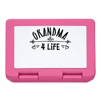 Congratulations Grandma Grandmother Statement Pensioner - Lunchbox - pink - Front