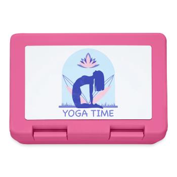 Yoga - Boîte à goûter - rose - Devant