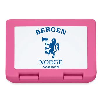 BERGEN Norwegen Norway Norge - Brotdose - Pink - Vorne