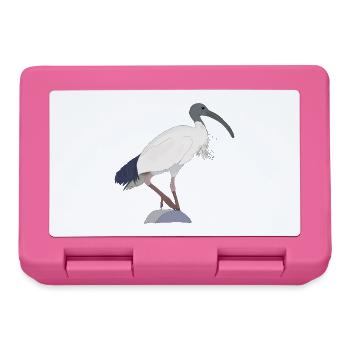 Ibis Bin Bird - Lunchbox - pink - Front