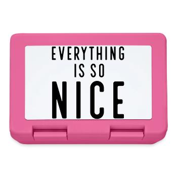 Funny sayings - Lunchbox - pink - Front