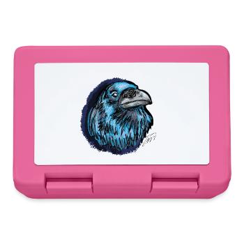 The Blue Raven, Animal Gifts - Lunchbox - pink - Front