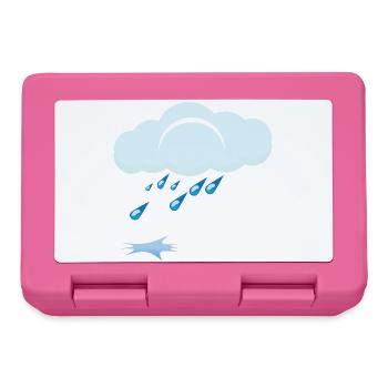 Rain - Lunchbox - pink - Front