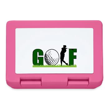 Golf - Boîte à goûter - rose - Devant